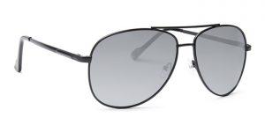  Black Polarized Pilot Sunglasses for Men and Women