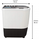 Whirlpool 7 kg Semi-Automatic Top Loading Washing Machine